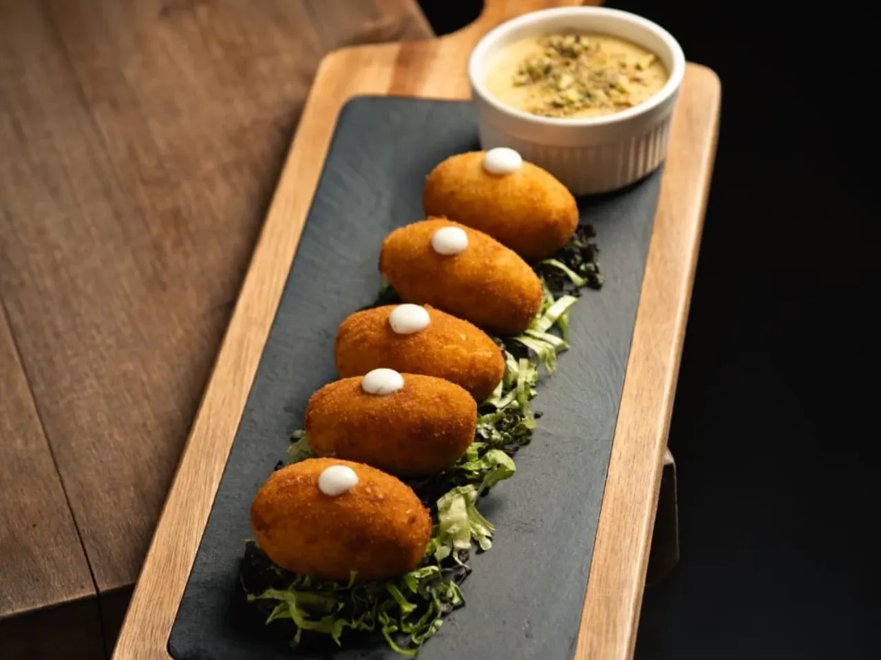 Croquetas de Prosciutto Truffado
